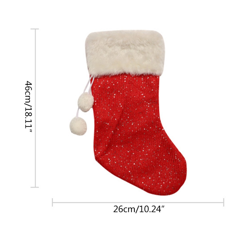 Tất Đựng Quà Giáng Sinh 18 &quot;Có Dây Treo
