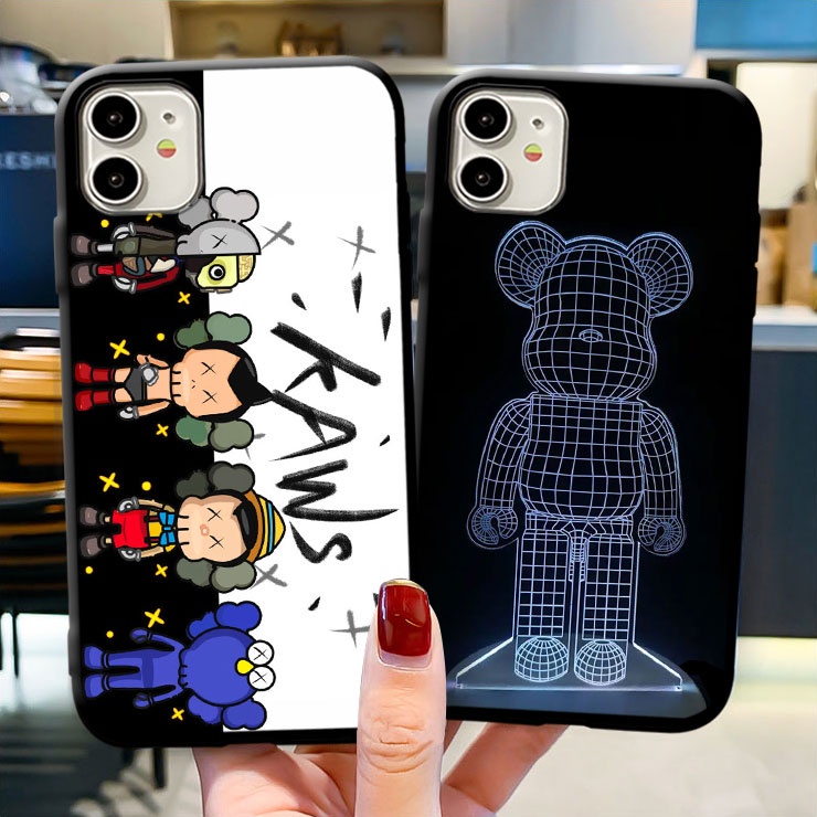 Ốp Điện Thoại Mềm Nhám Hình KAWS Cho Xiaomi Redmi 10C 10 9 9A 9C 9T 8 8A 7 7A 6 6A 4A 4X 5 Plus S2