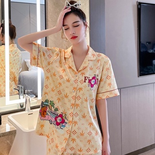 Đồ bộ mặc nhà ❣️ bộ ngủ pijama lụa cao cấp chất siêu đẹp