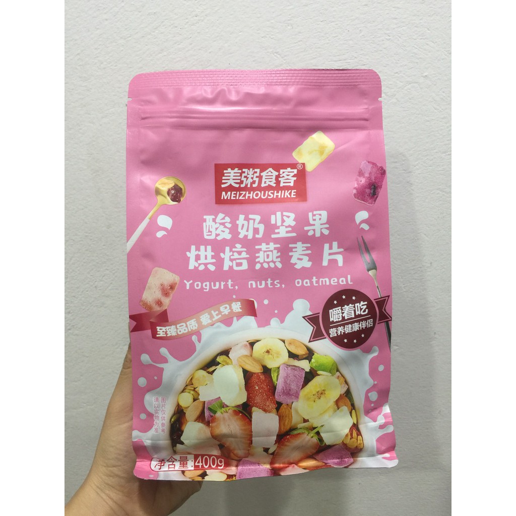 Ngũ Cốc Sữa Chua _Hoa Quả $$