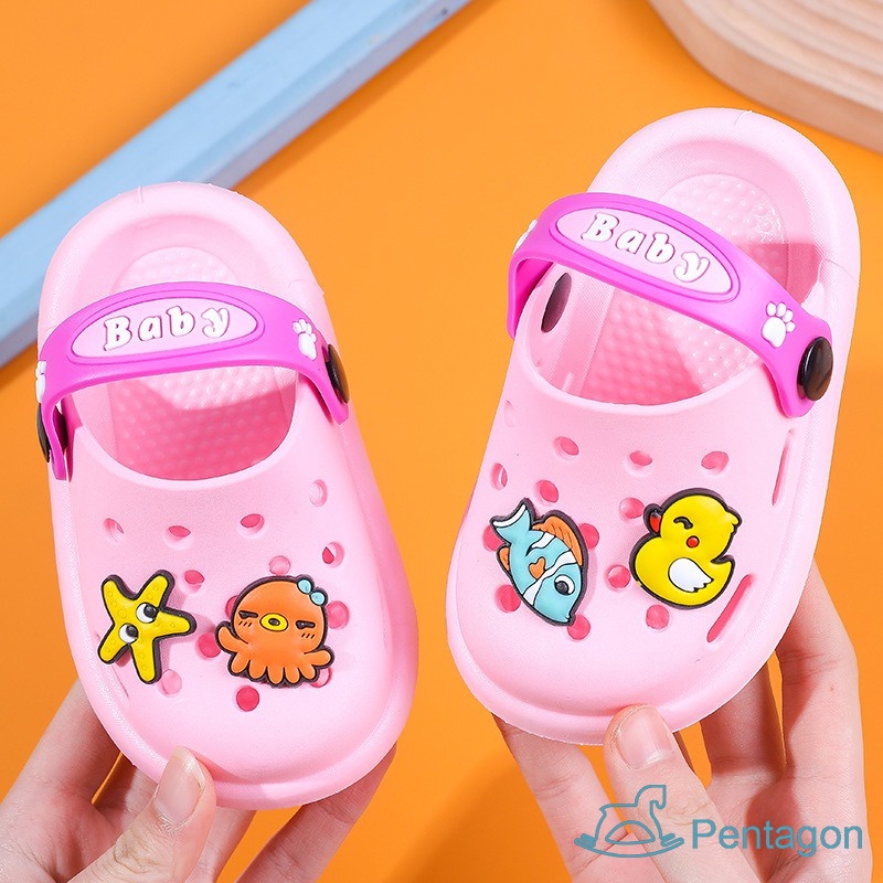 Dép Sandal Đế Mềm Thời Trang Mùa Hè Xinh Xắn Dành Cho Bé