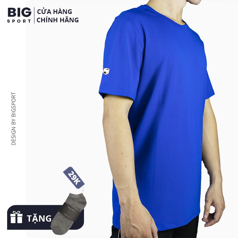 Áo Thun Nam Unisex Thể Thao Form Rộng Mềm Mại Dày Dặn Co Giãn Tốt Áo Phông Nam Vải Cotton Cao Cấp - Big Sport, BS01 | BigBuy360 - bigbuy360.vn