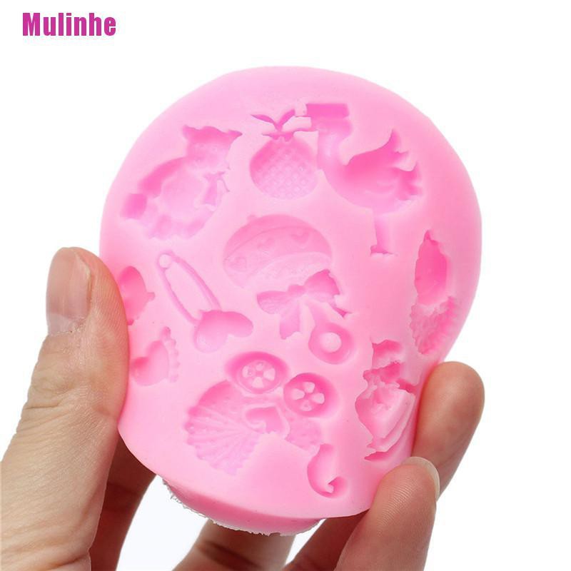 Khuôn Silicone Làm Bánh / Sô Cô La / Xà Phòng Em Bé