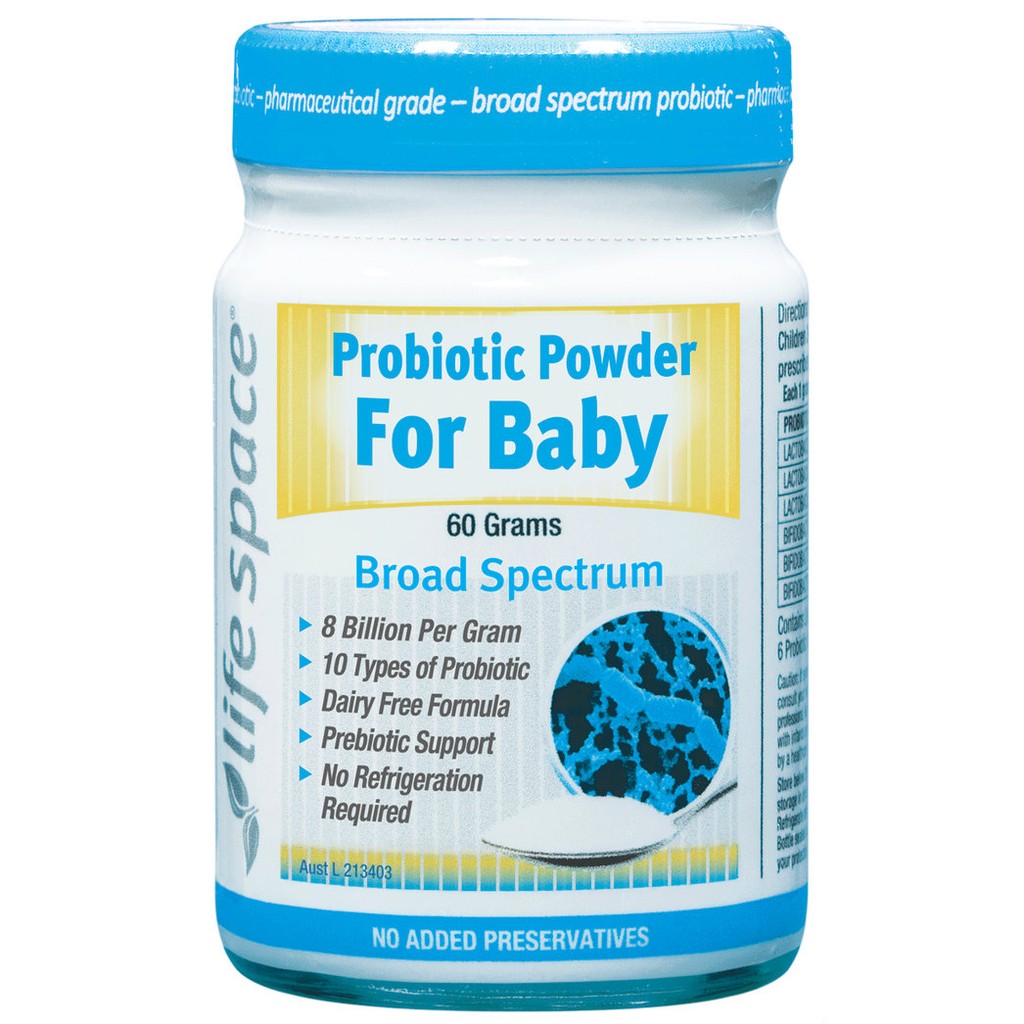 Men vi sinh Life space Probiotic Powder For Baby