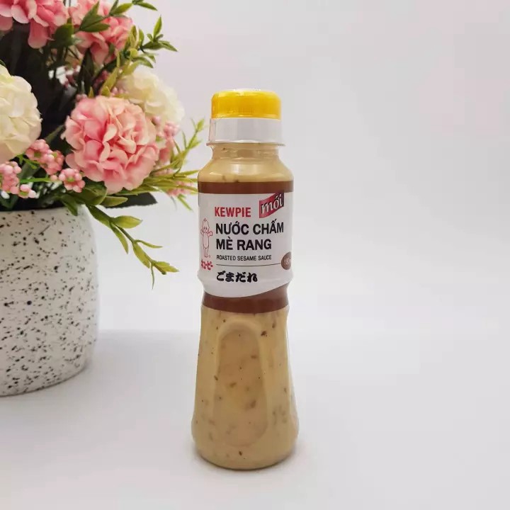 💥FREESHIP💥 Sốt mè rang Kewpie chai 180 ml hàng chính hãng Date dài
