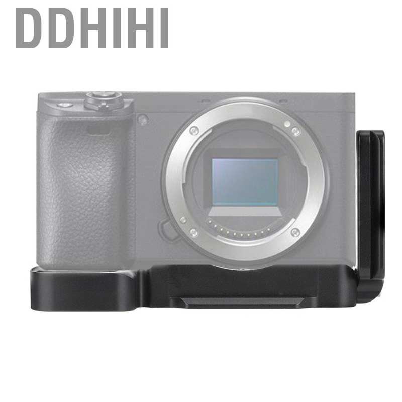 Giá đỡ hình chữ L dáng đứng tháo gỡ nhanh chóng có lỗ vít 1/4 inch cho máy ảnh không gương lật Sony A6400