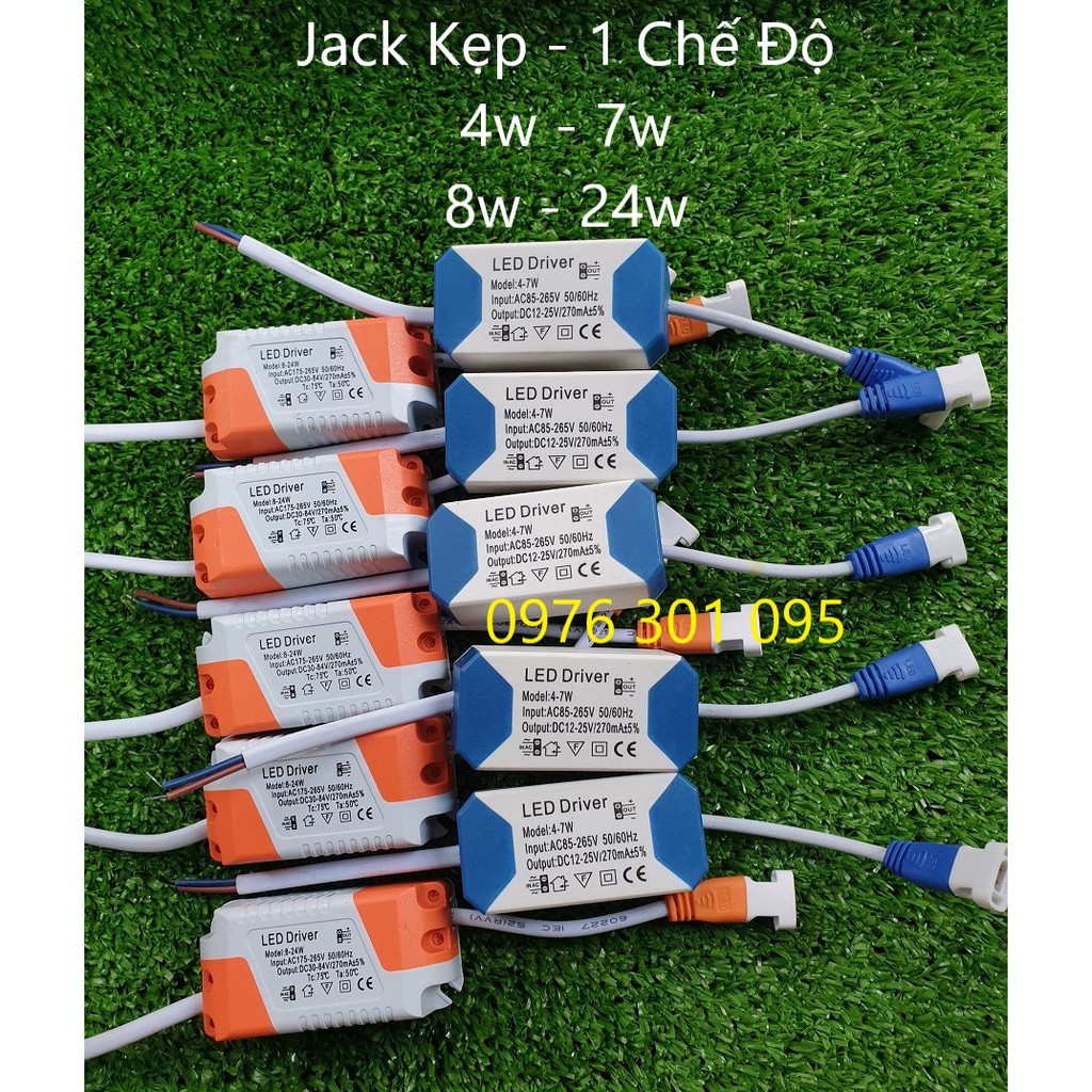 Chấn Lưu Đèn Led [Jack kẹp]