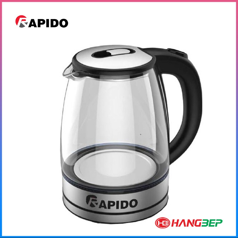 Bình đun nước siêu tốc 1.8 lít Rapido RK1818 - Chính hãng cung cấp
