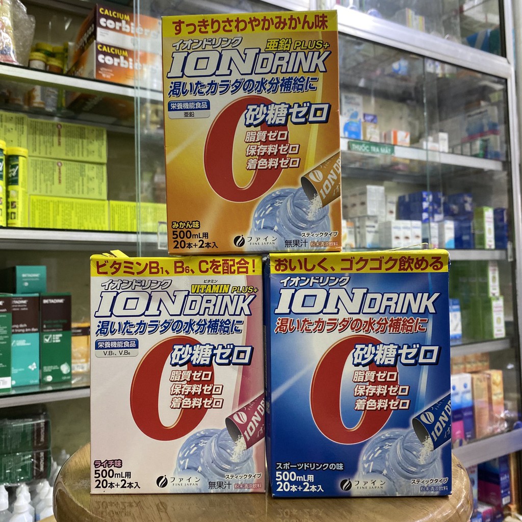 Bù điện giải Iron drink Nhật Bản