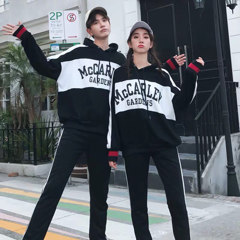 Áo hoodie nỉ unisex form rộng McCARLEY nam nữ ullzang WIND | BigBuy360 - bigbuy360.vn