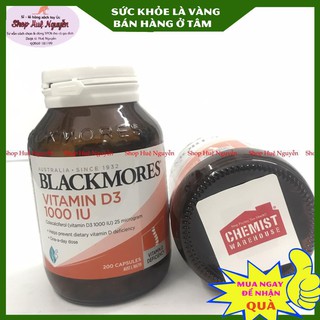 Vitamin d3 1000iu blackmores của úc lọ 200 viên