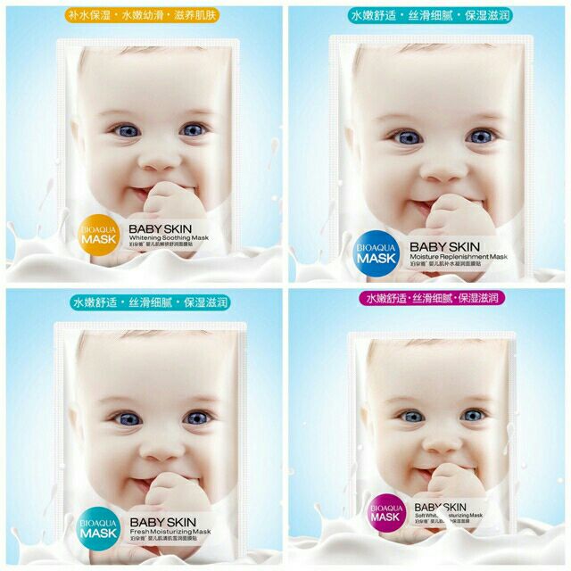 Mặt nạ Baby skin của Bioaqua