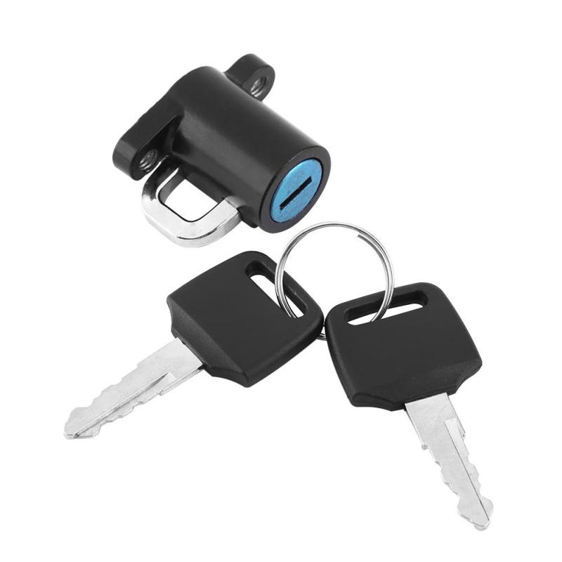 Bộ khóa giữ nón bảo hiểm xe máy kèm 2 chìa tiện lợi