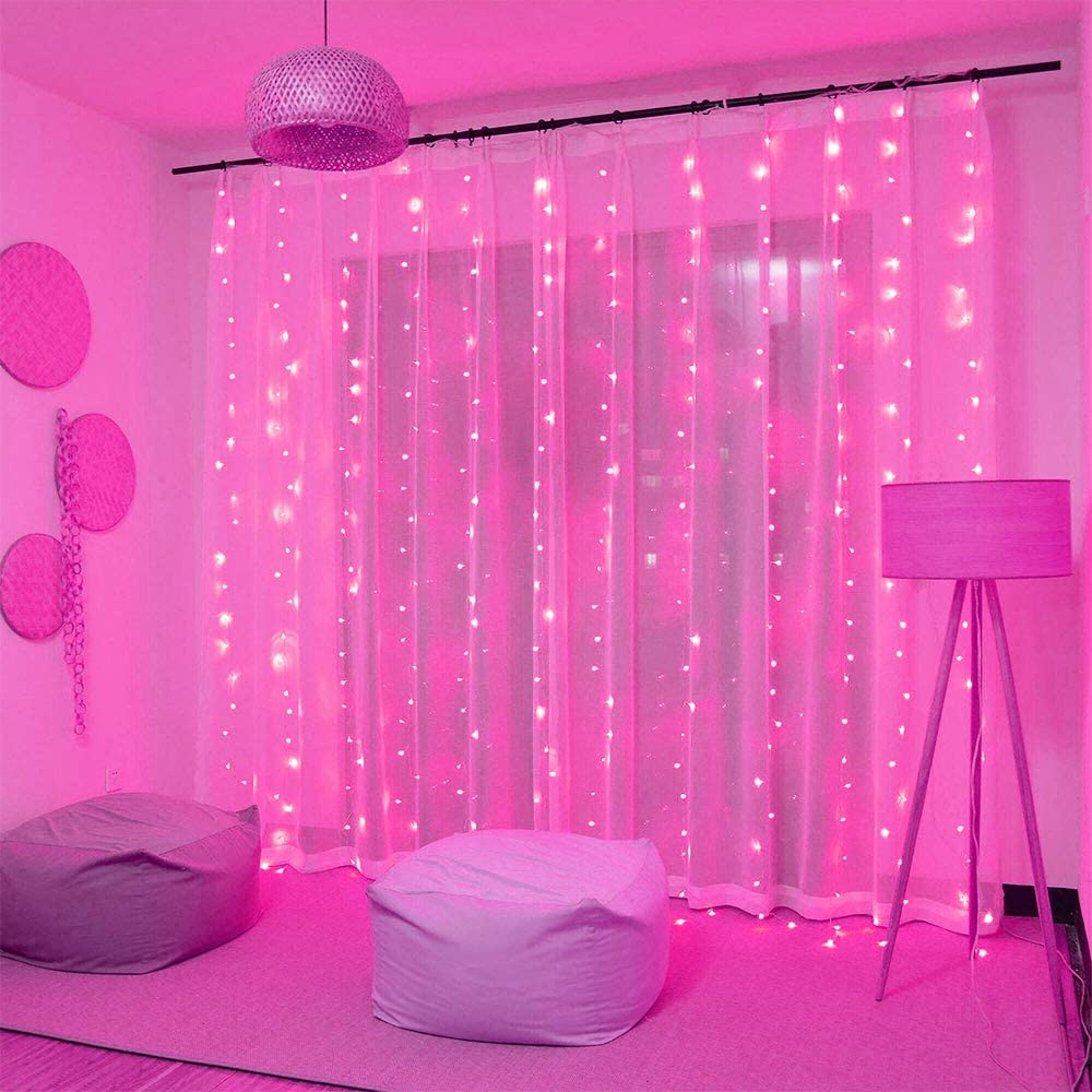 Đèn Led Không Chớp Nháy Cắm Điện- Dài 8 Mét 50 Đèn Led Đom Đóm Fairy Light Quấn Cây Sân Vườn Trang Trí Tiệc Lễ Tết Noel