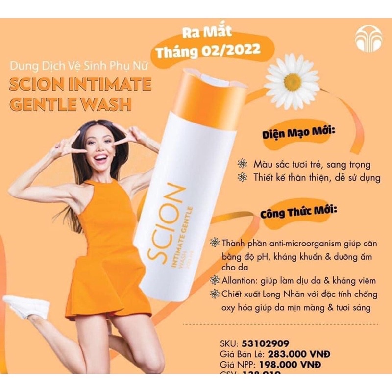 Dung dịch vệ sinh Sicon mẫu mới Nuskin