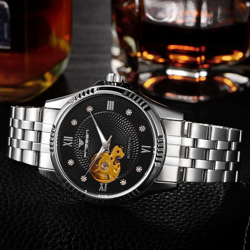 Đồng hồ cơ nam FNGEEN 3313 CRYSTAL