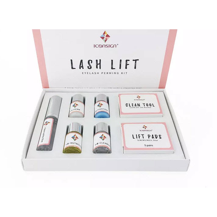 Sét Bộ Uốn Mi LASH LIFT 3D 6D Collagen Hàn Quốc Iconsign