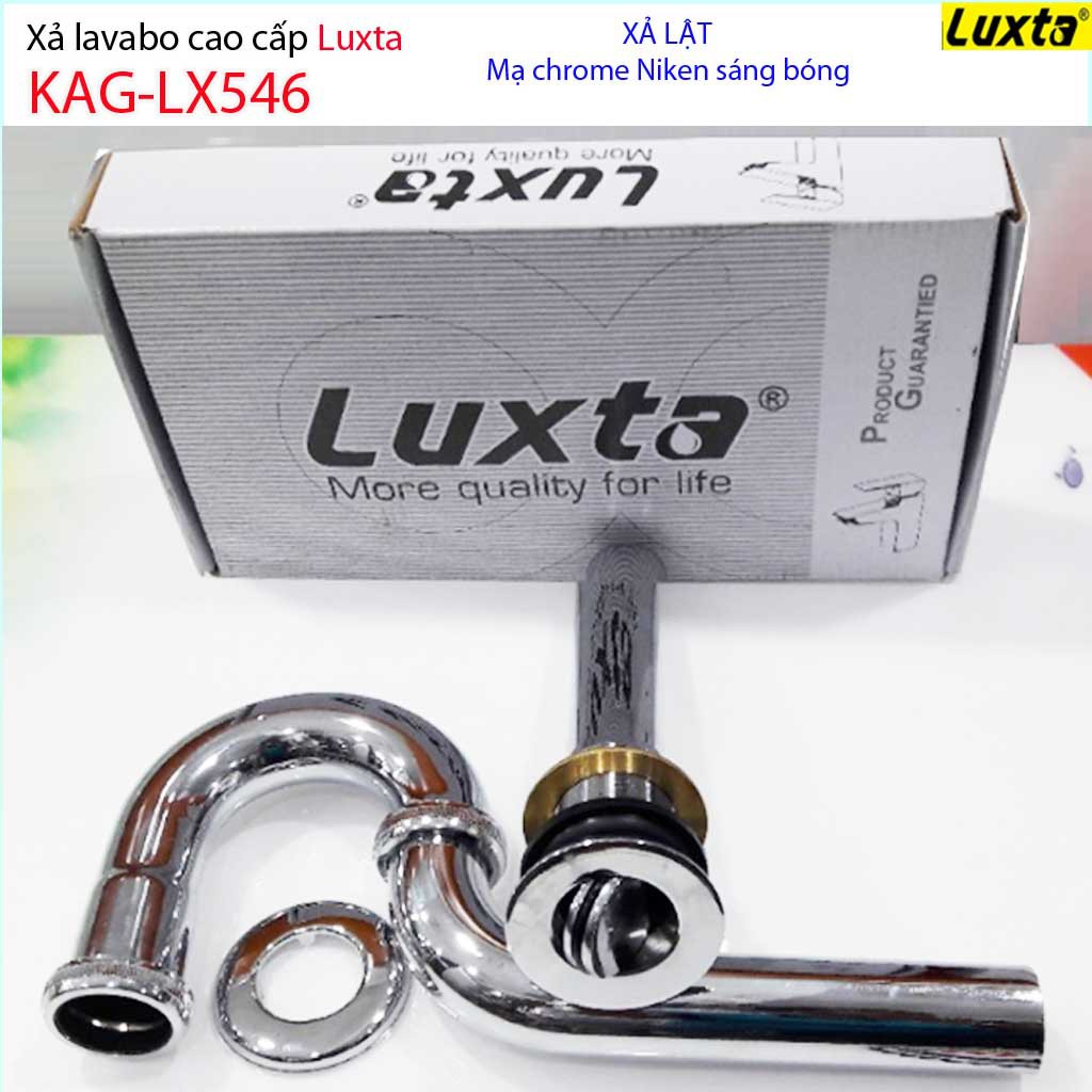 Xả lavabo Luxta KAG-LX546, bộ xả lavabo lật chậu lavabo sứ thoát nhanh sử dụng tốt