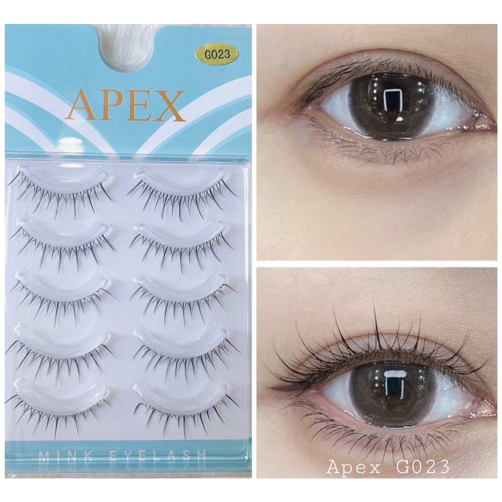 Lông mi gân trong APEX- Lông mi giả