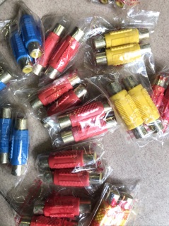 Jack (rắc)nối AV -hoa sen -RCA(2 chiếc)