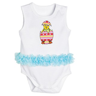 Bodysuit sơ sinh cho bé gái mẫu gà con