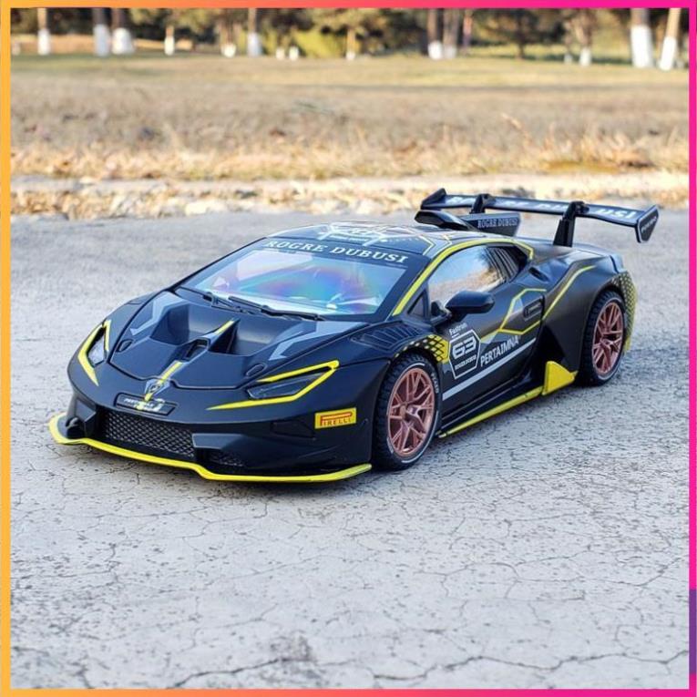 Mô hình xe Lamborghini Huracan Super Trofeo Evo 1:32 Chimei