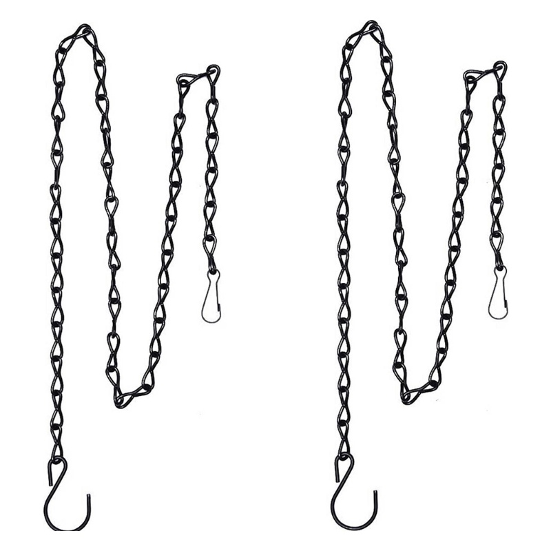 Set 2 Dây Xích Treo Chậu Hoa / Lồng Chim Trang Trí Sân Vườn