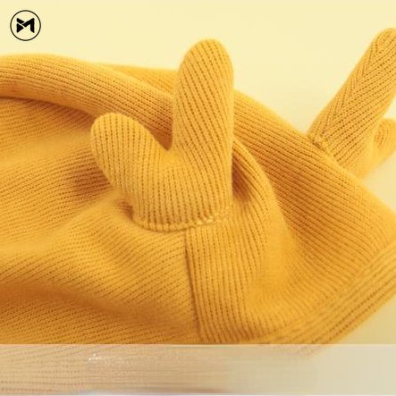 Mũ Len Giữ Ấm Hình Sừng Hươu Hoạt Hình Siêu Dễ Thương Thời Trang 2022 Cho Bé Sơ Sinh 3-12 Tháng Tuổi