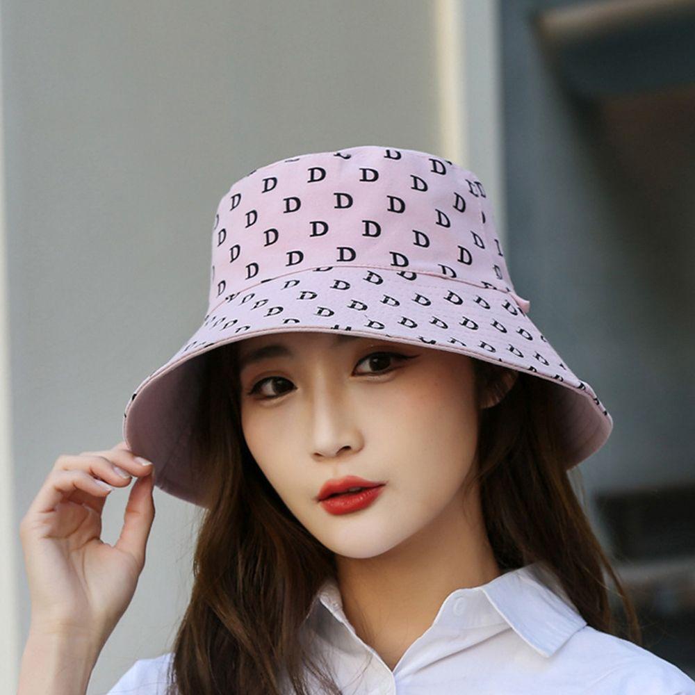 JARRED Mũ Tai Bèo In Chữ D Phong Cách Hàn Quốc Thời Trang