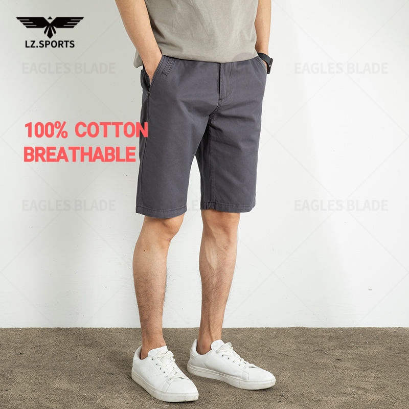 Quần Short Hàng Hiệu Eagllage 011,29-40.Áo Thun Tay Ngắn Màu Xám Thời Trang