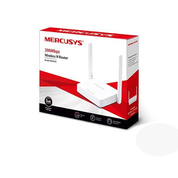 Bộ phát wifi không dây Mercusys MW305R 02 Râu Trắng