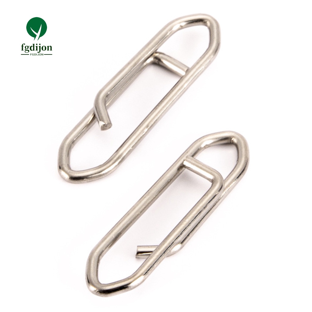 Set 50 Kẹp Câu Cá Bằng Thép Không Gỉ Cứng Chắc Chắn