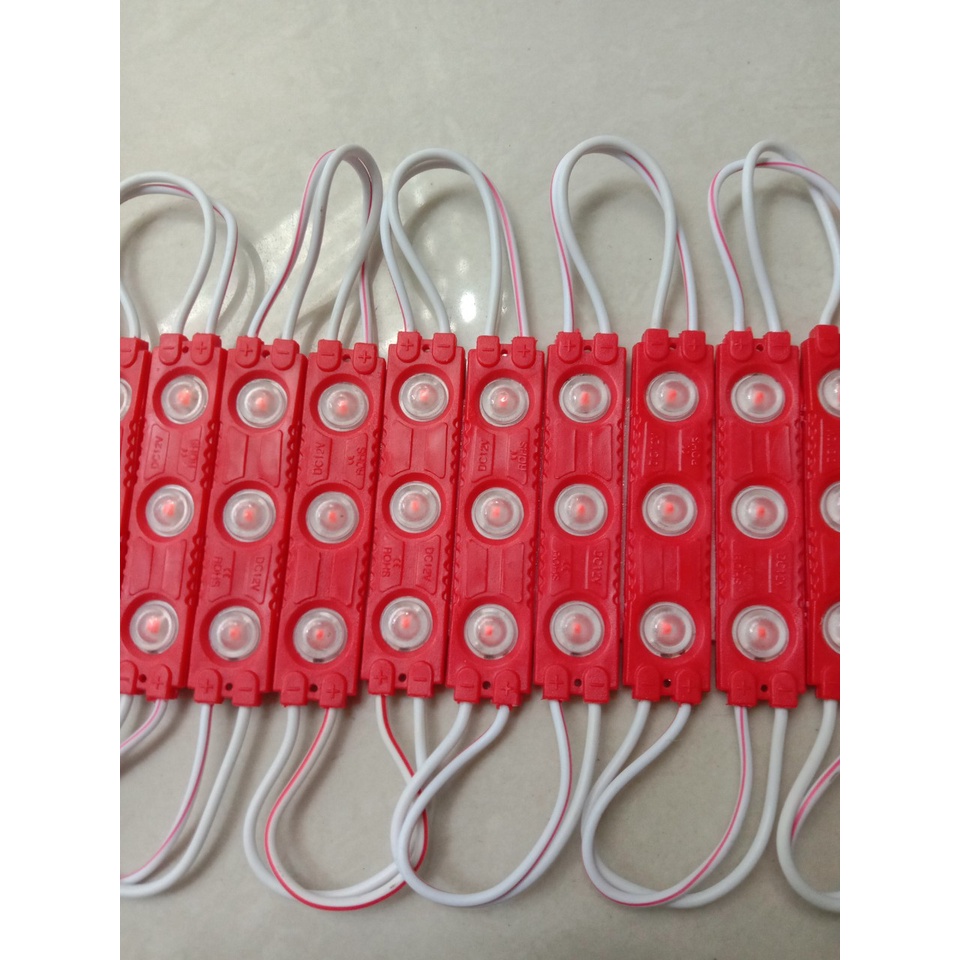 Đèn LED Hắt 3 bóng 6113 1.5w Chống Nước dùng điện 12v làm biển quảng cáo,tủ trưng bầy