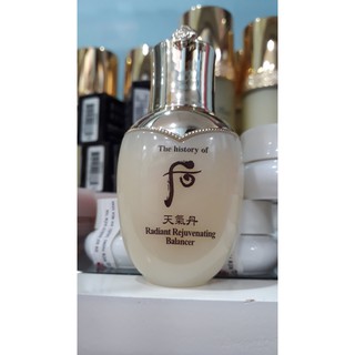 Nước hoa hồng Whoo Cheongidan Radiant Rejuvenating Balancer 25ml không vỏ hộp