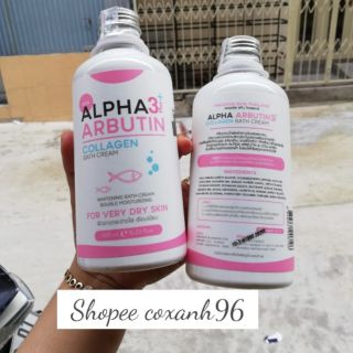 Sữa tắm alpha arbutin 3 plus+ thái lan