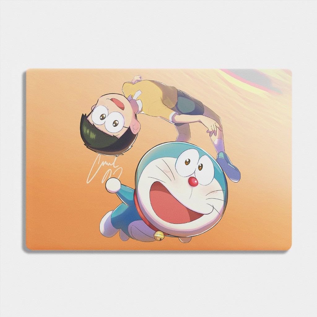 Bộ skin dán laptop mẫu Doraemon / Có mẫu decal dán cho tất cả các hãng máy tính