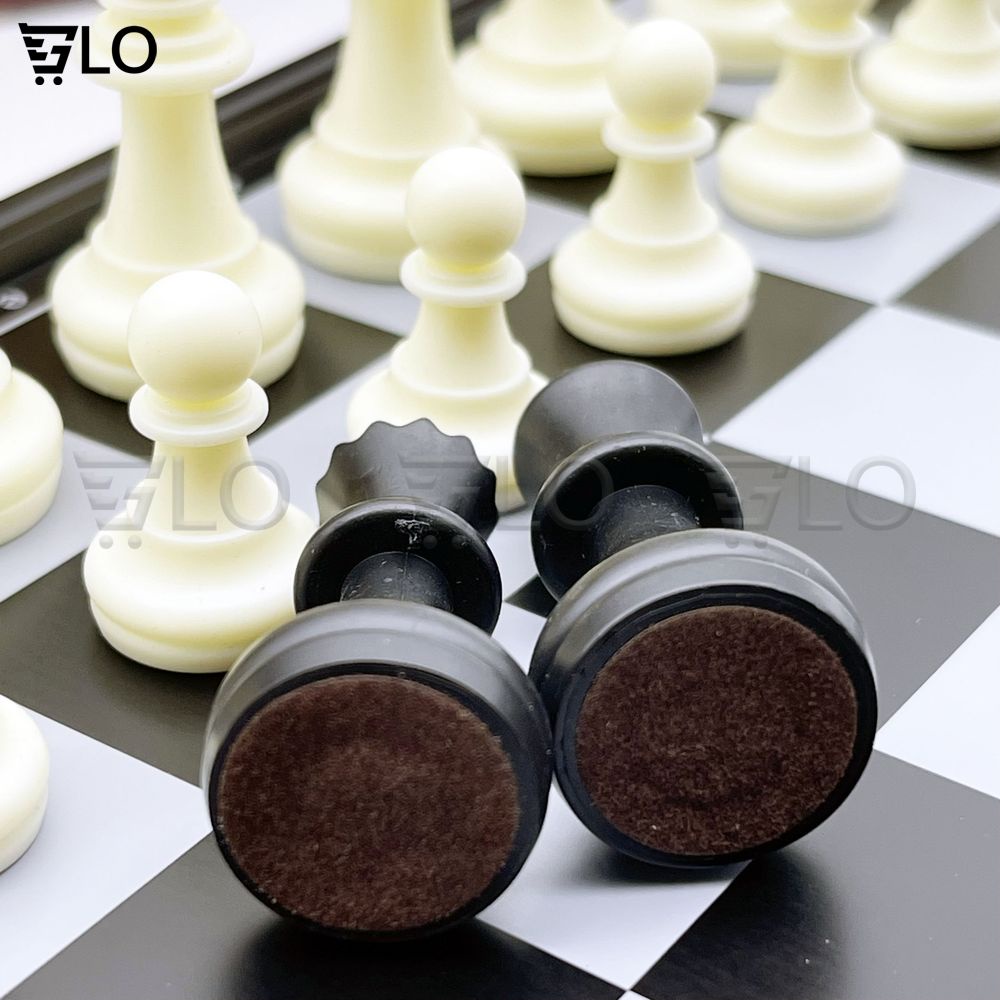 Bộ Cờ Vua 25x25cm Nam Châm UB 3810B-C Gấp Gọn Chất Lượng Cao