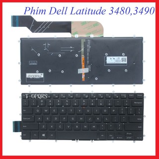 💥 Phím ZIN 💥 Bàn phím laptop Dell Latitude 3480,3490