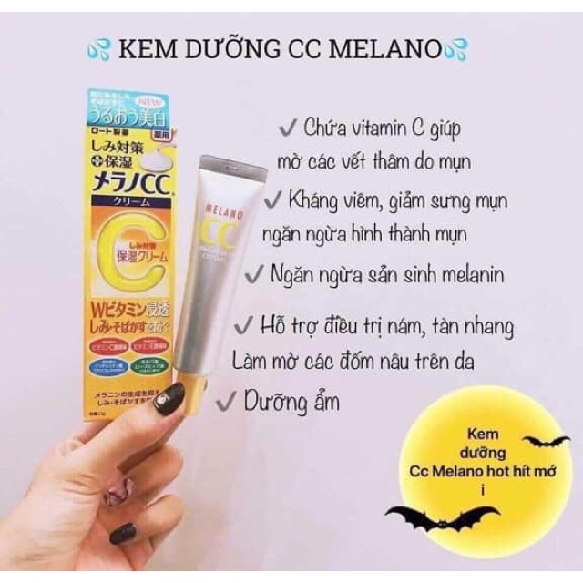 Kem dưỡng Cc melano