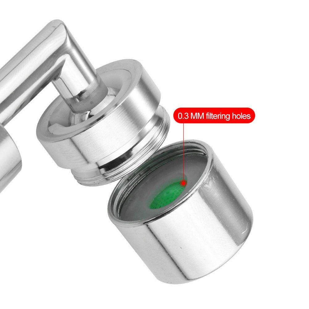 Daphs 720° Đầu Lọc Gắn Vòi Nước Bồn Rửa Chén Có Thể Xoay Tiện Dụng