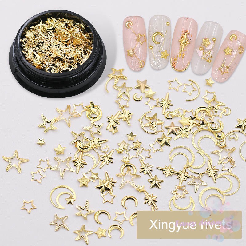 Hộp Phụ Kiện Trang Trí Móng Tay 3D Sáng Tạo