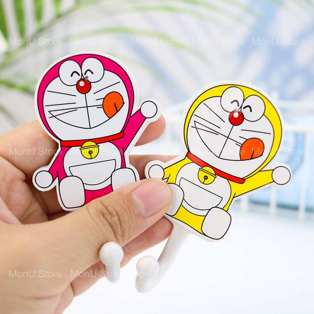 Móc dán tường DORAEMON DOREMON chịu lực 6kg dễ thương cute MonUStore MON0323 TooYoo