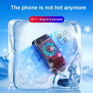 Quạt tản nhiệt điện thoại AH101 chơi game làm mát nhanh nhỏ gọn cho Iphone, Samsung Làm mát điện thoại - Giảm nhiệt