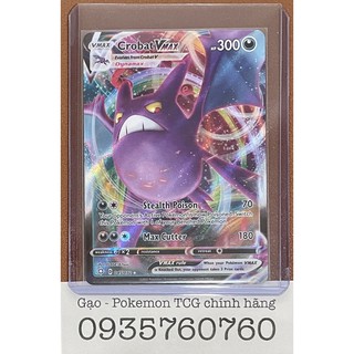 Thẻ bài Pokemon TCG: Crobat Vmax chính hãng