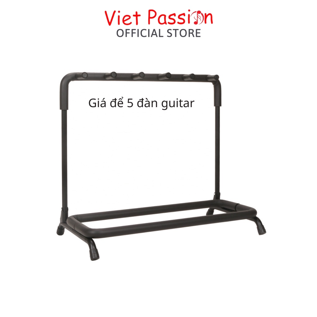 Giá để đàn guitar chân dựng đàn nhiều cây loại 3 và 5 cây đàn ghita thùng bass electric Viet Passion