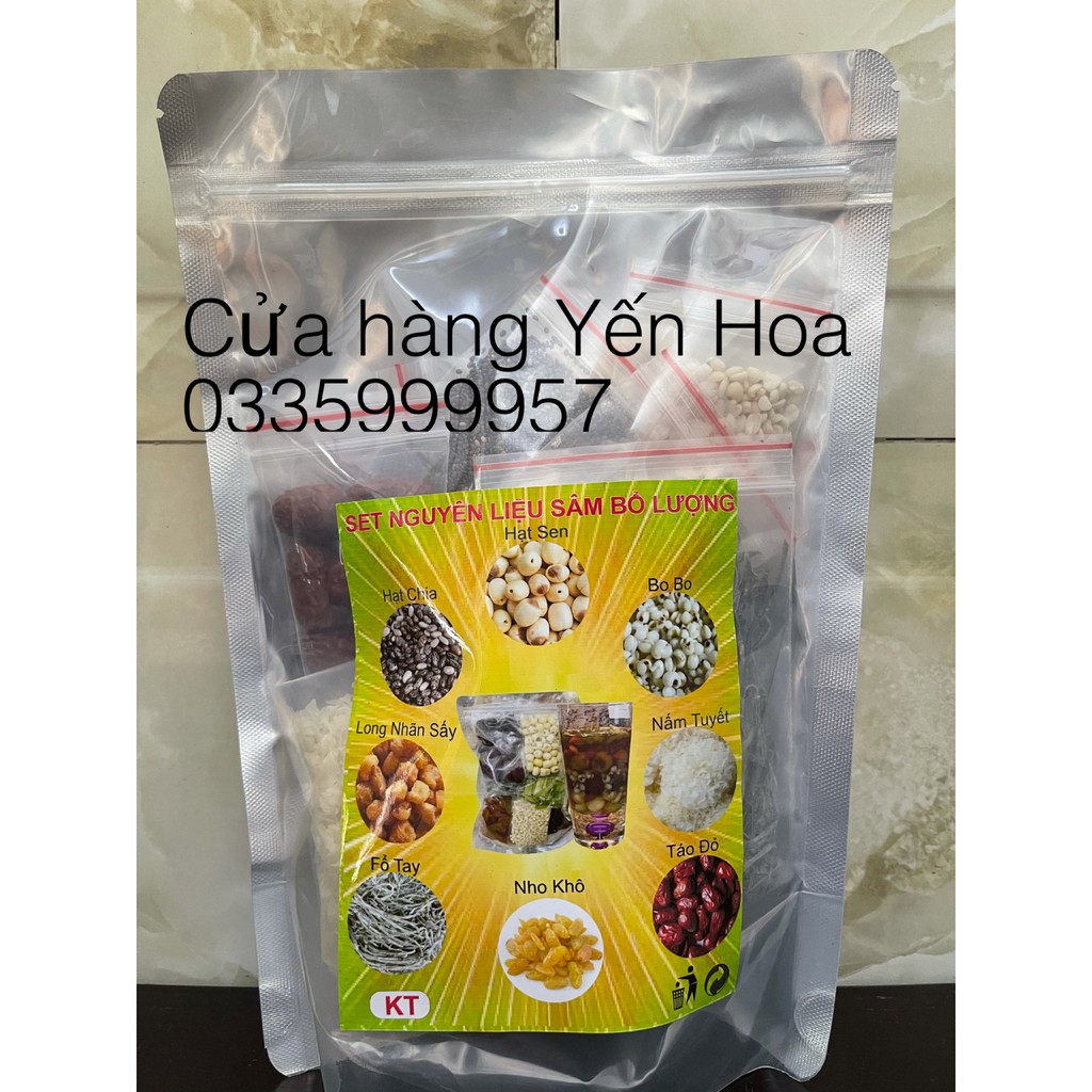Set Chè Sâm Bổ Lượng - 10 món