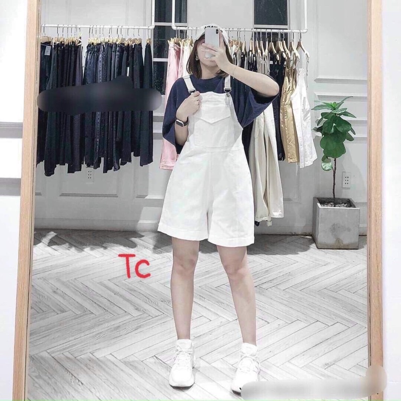 Quần đùi yếm túi ngực chất kaki (không kèm áo )-CT | BigBuy360 - bigbuy360.vn