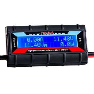 Rjxhobby 150a high precision battery watt meter and power analyzer for rc models