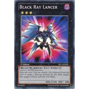 Thẻ bài Yugioh - TCG - Black Ray Lancer / SP13-EN029'