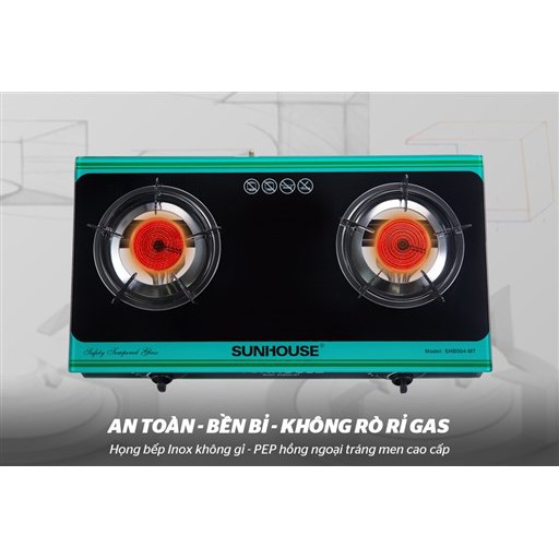 BẾP GAS DƯƠNG HỒNG NGOẠI SUNHOUSE SHB004MT